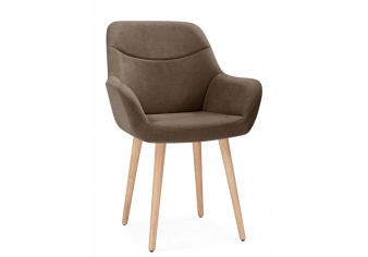 Деревянный стул Флюид для кафе