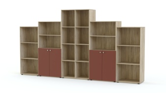 Стеллаж Костанс 5 BMS с полками