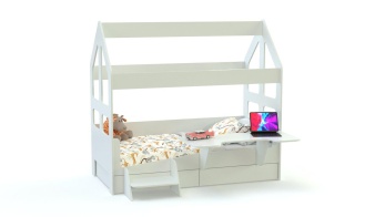 Кровать-домик Искра 12.14 BMS по индивидуальным размерам