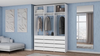 Стеллаж для одежды Мирта 47 BMS для кладовки