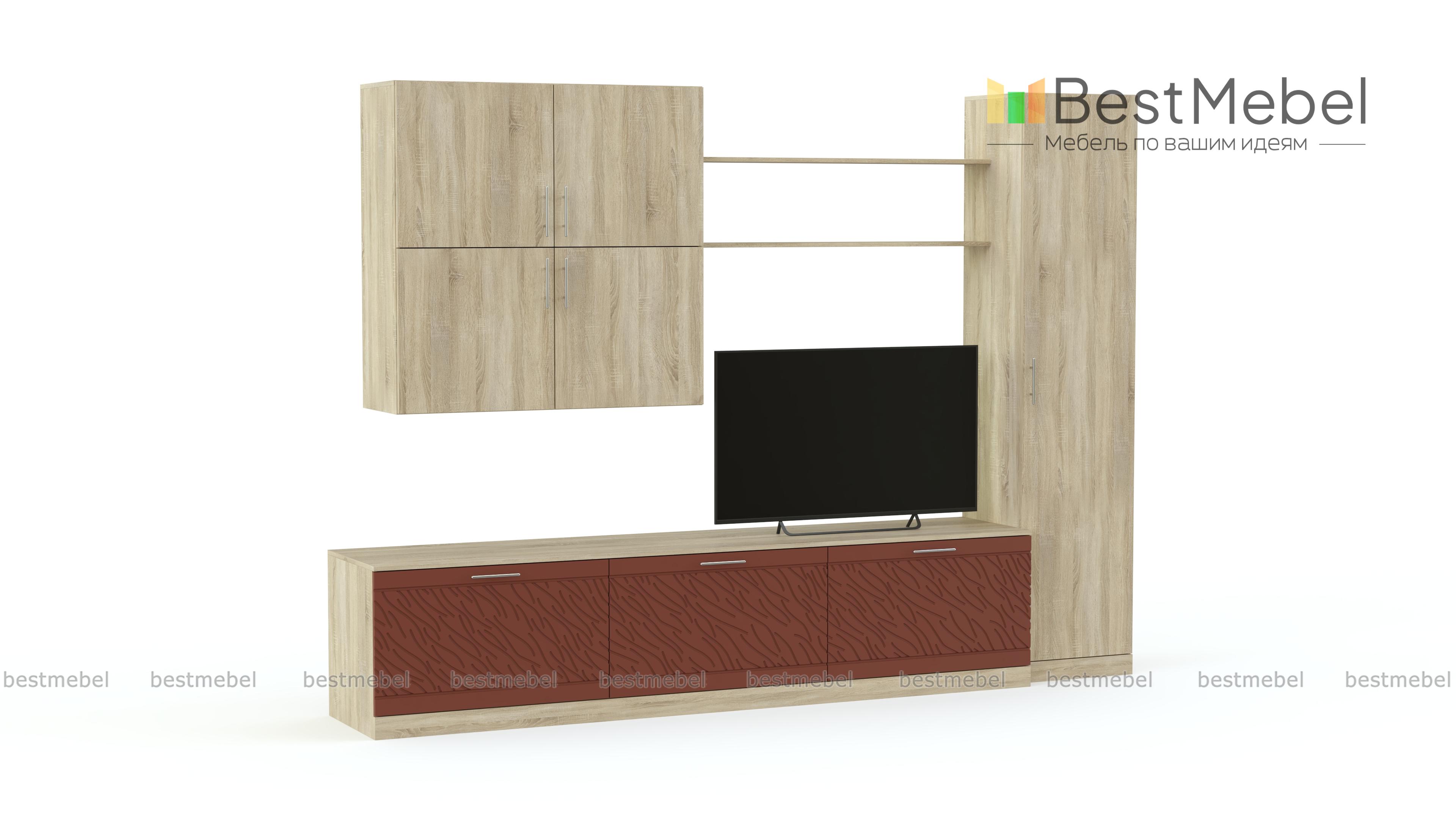 Стенка Вельвет 15 BMS - Фото