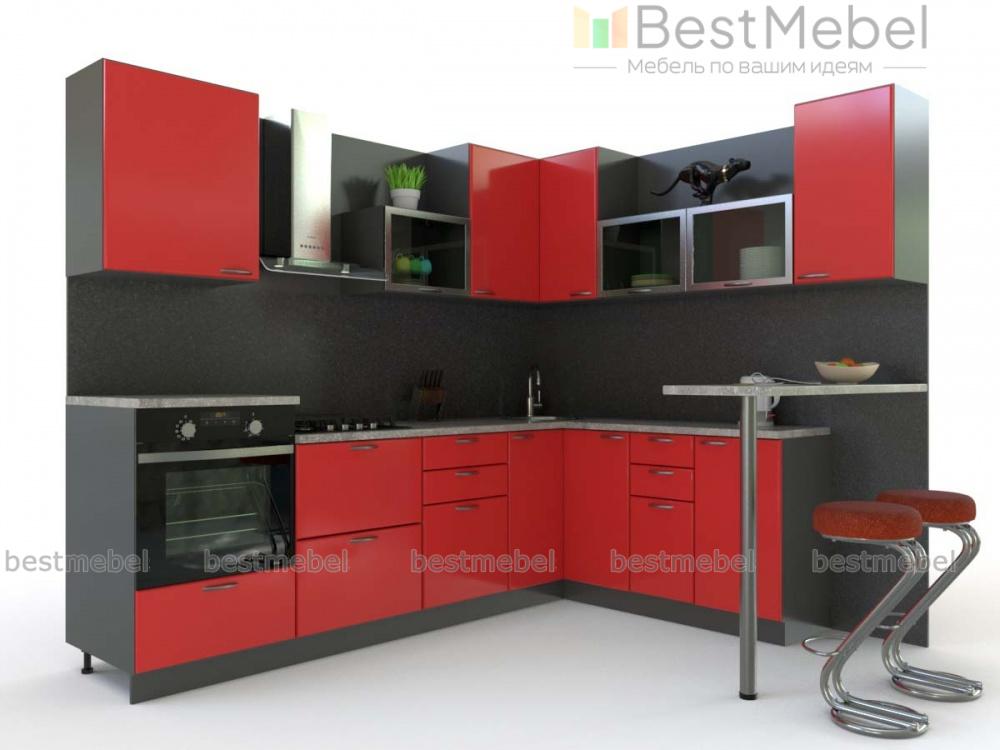 Угловая кухня Тина BMS - Фото