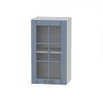 Шкаф верхний 1 дверь со стеклом Палермо BMS - Фото 10