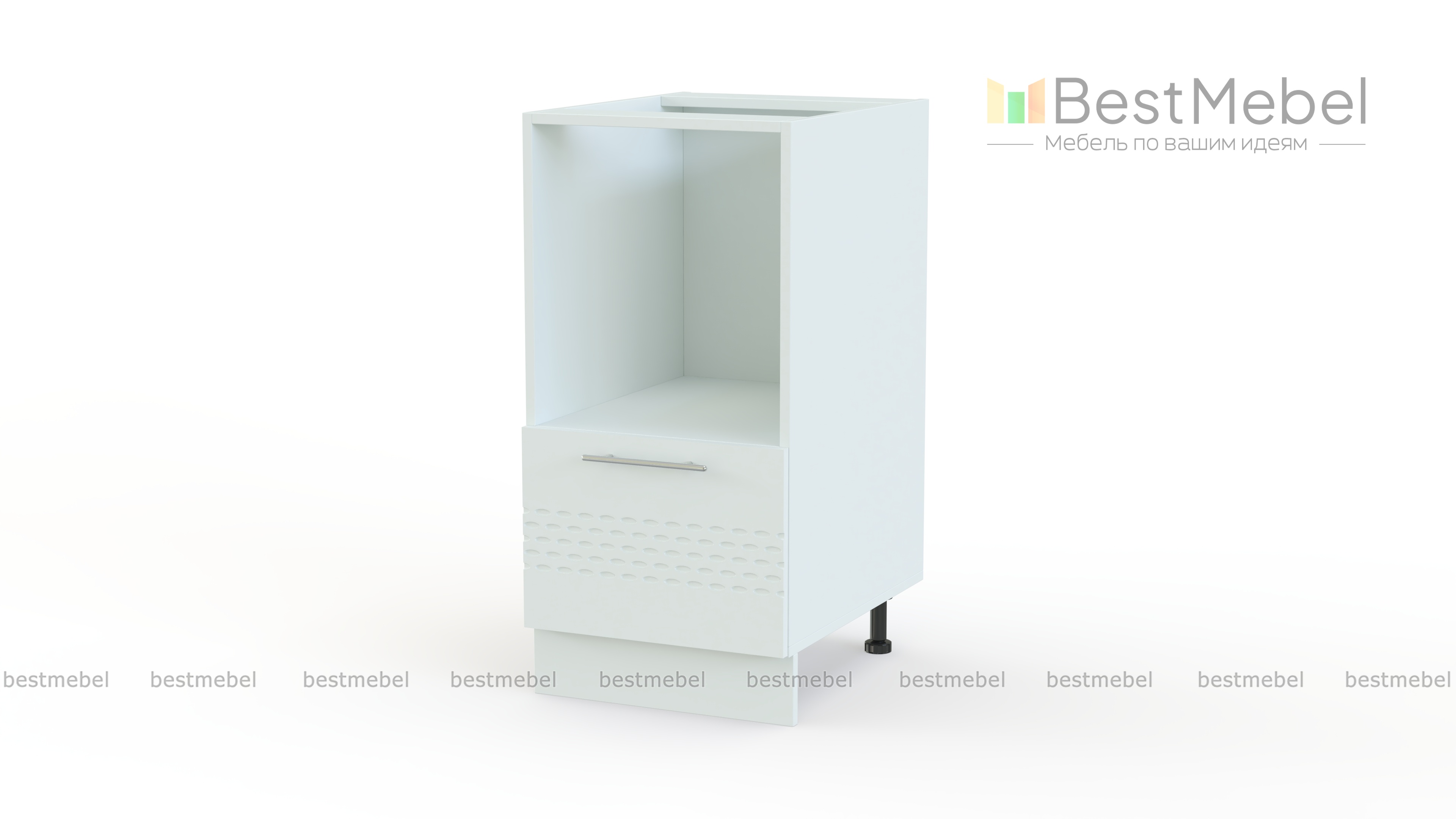 Шкаф нижний с нишей под микроволновку Капля 600мм BMS