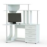 Компьютерный угловой стол Вулкан BMS - Фото 1