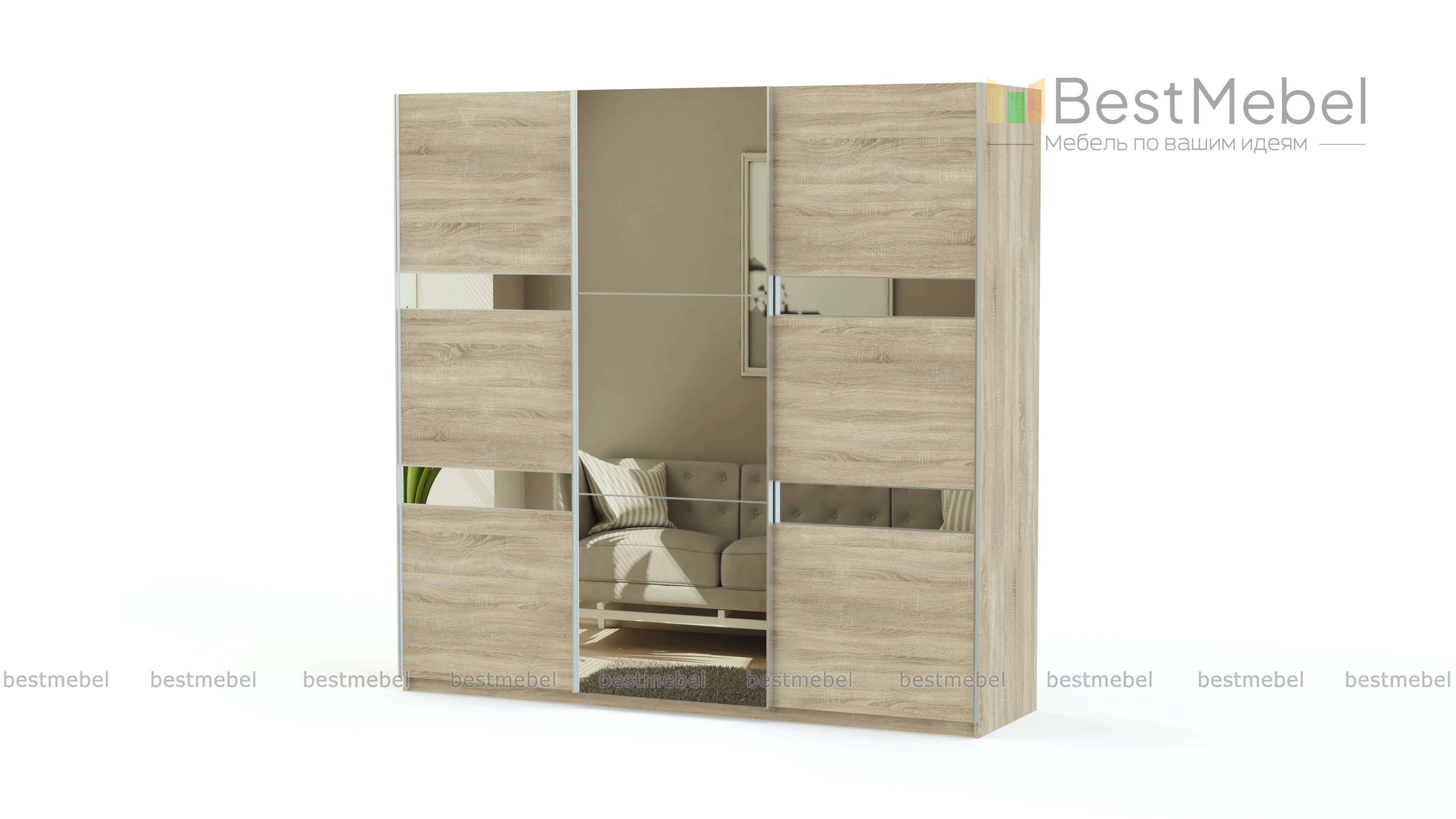 Шкаф-купе Портленд BMS