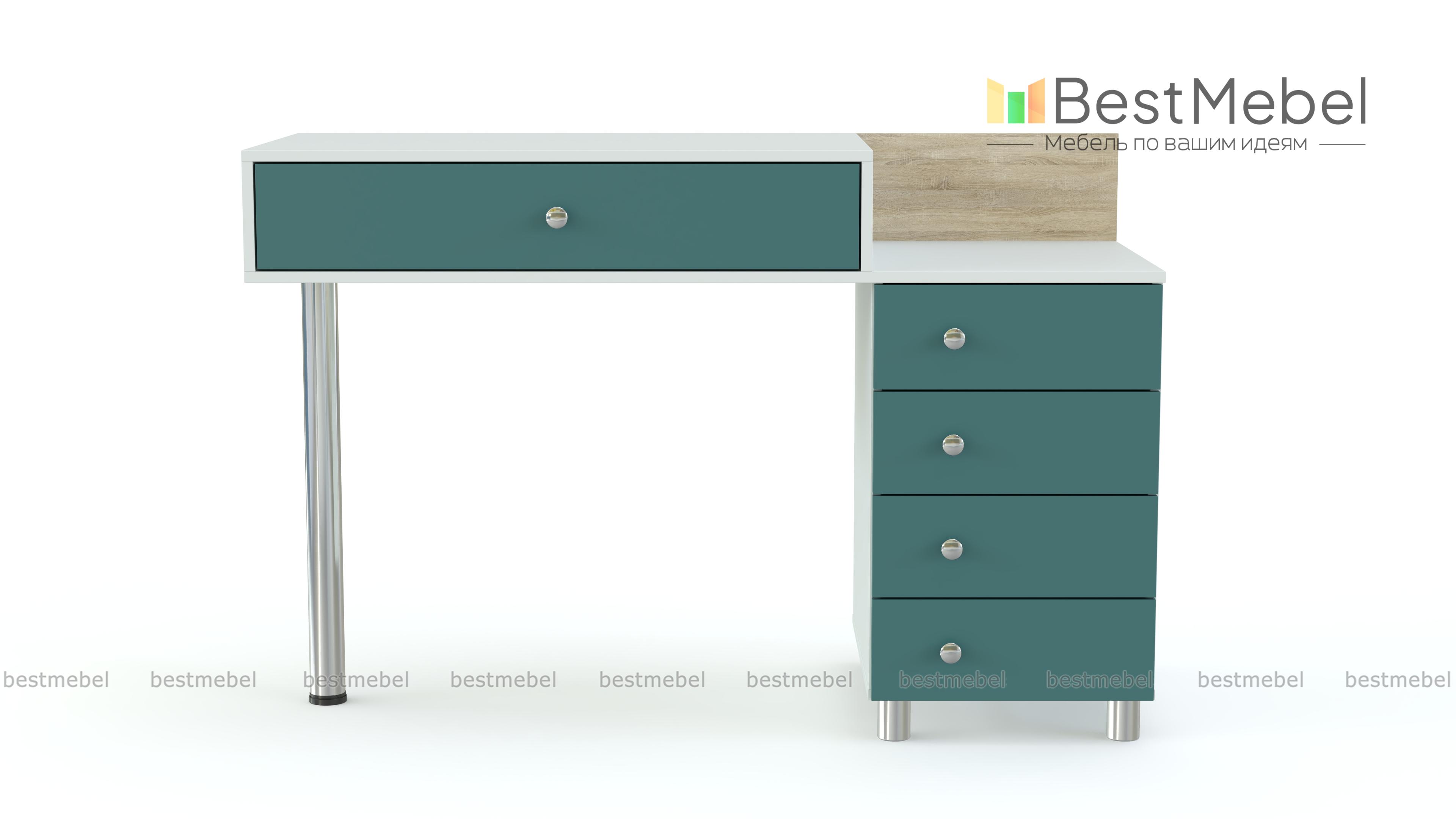 Маникюрный стол Браун BMS - Фото