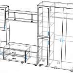 Схема сборки Гостиная Дарина BMS