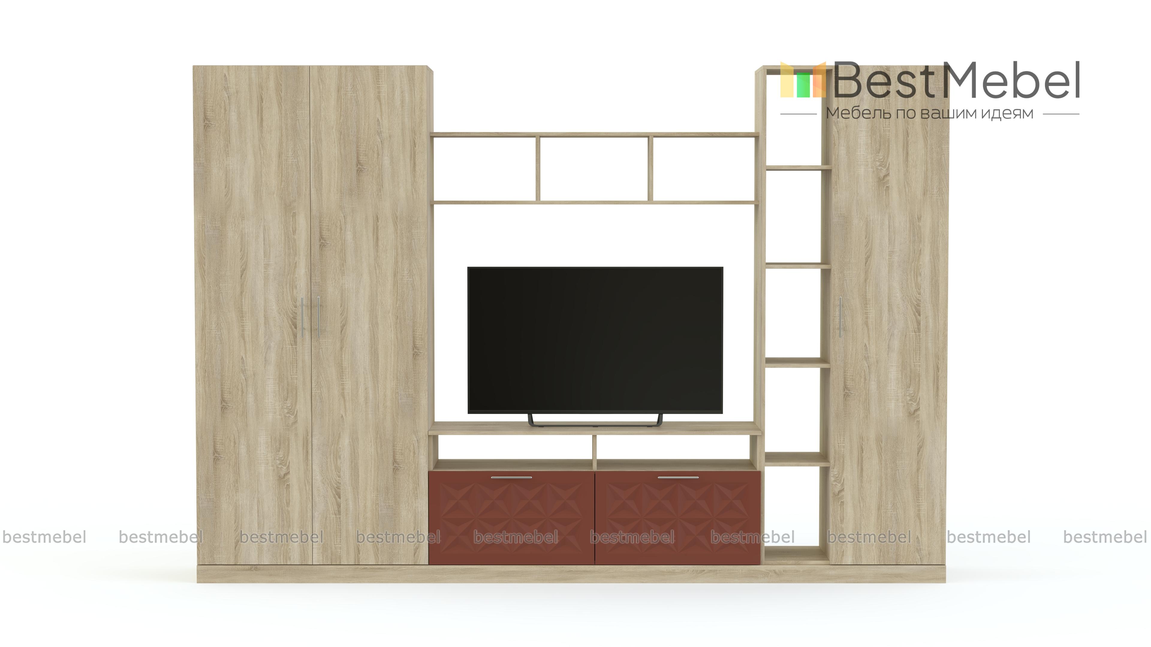 Стенка Вельвет 17 BMS - Фото