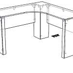 Схема сборки Письменный стол Город модуль-4 BMS
