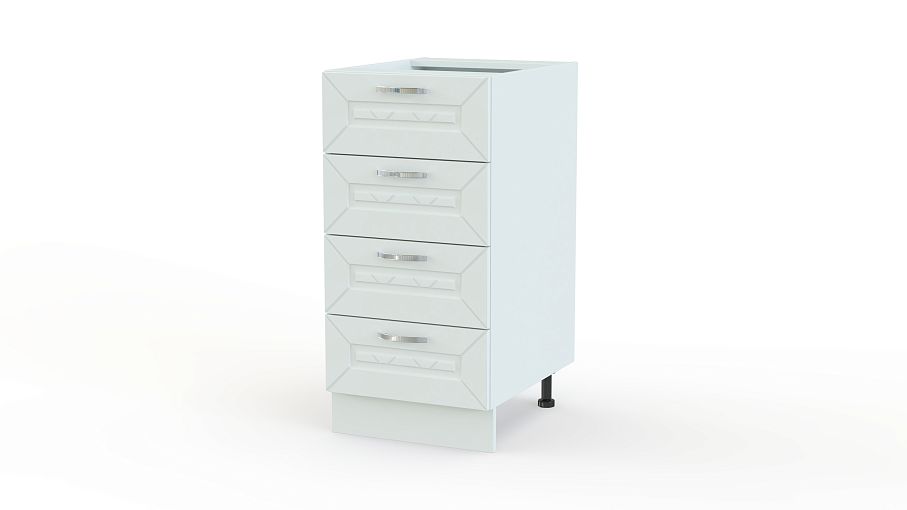 Шкаф нижний 4 ящика Агава BMS - Фото