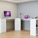Письменный стол для двоих Калифорния 10 BMS - Фото 1
