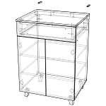 Схема сборки Тумба Веста 20 BMS