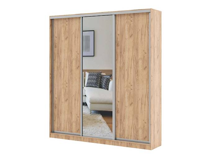 Шкаф-купе Ультра 3 BMS (Белье - Платье (станд. 3))