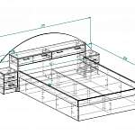 Схема сборки Кровать Александра BMS