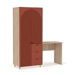 Шкаф со столом Вивьен 4 BMS - Фото 11