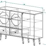 Схема сборки Комод Брукс 3 BMS
