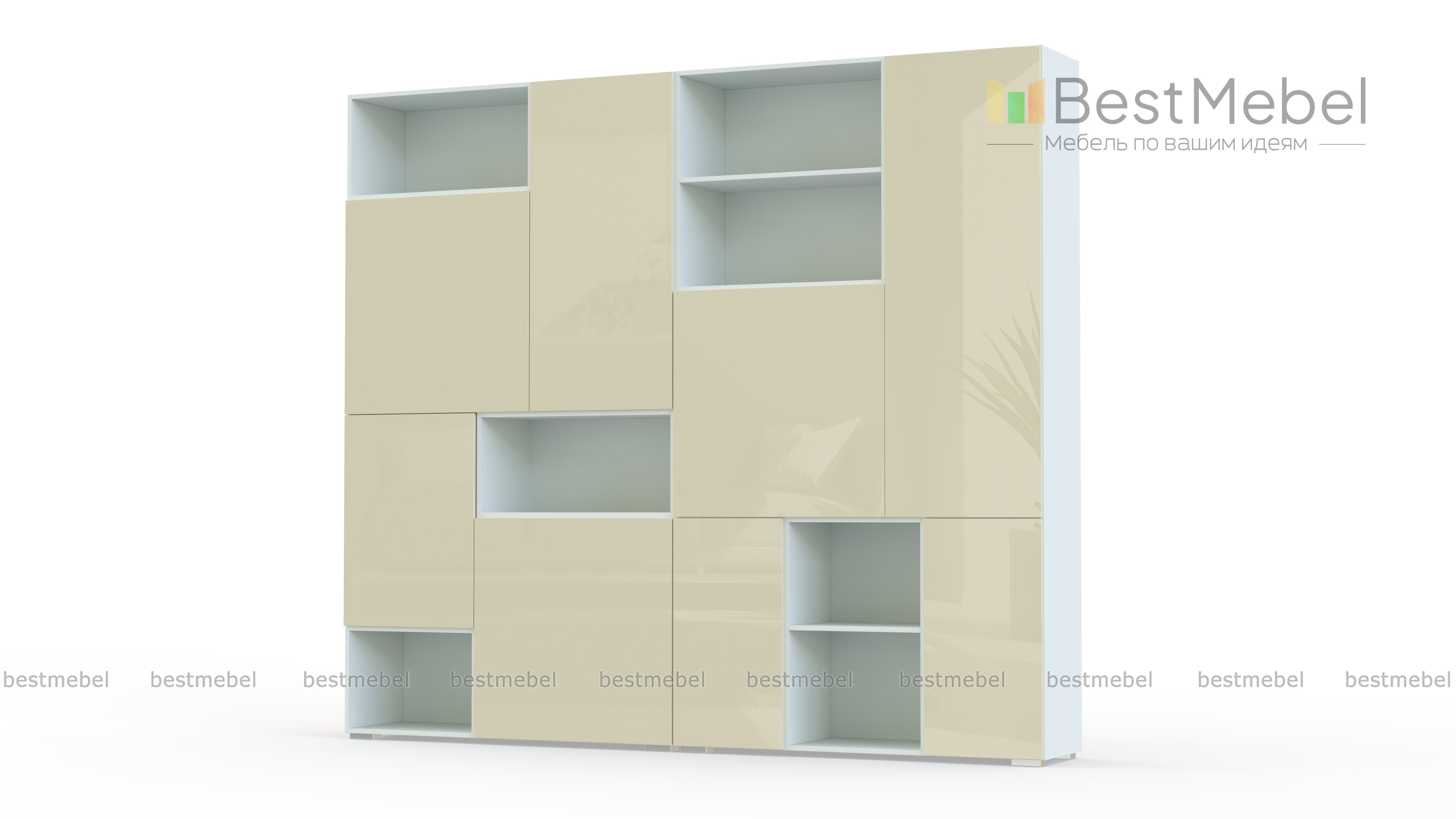 Стенка для гостиной Мей 3 BMS