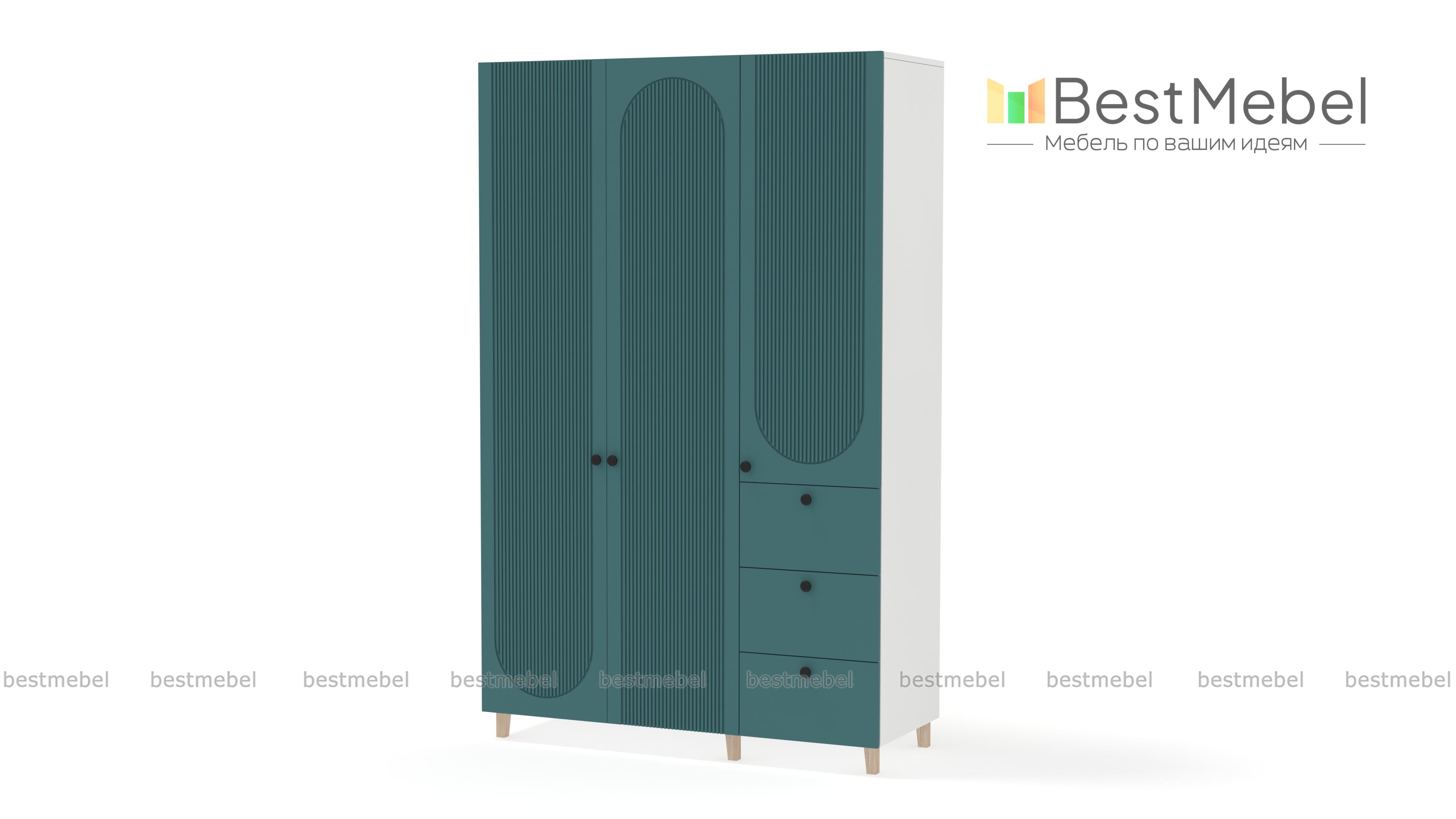 Шкаф распашной Рене 24 BMS - Фото