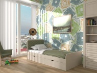 Детская кровать с ящиками Маттео BMS