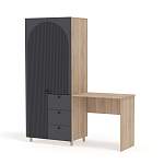 Шкаф со столом Вивьен 4 BMS - Фото 1