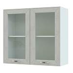 Шкаф навесной витрина Маргарита 2Д BMS - Фото 5