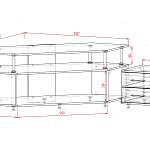 Чертеж Тумба угловая под ТВ Мирона 4 BMS