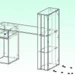 Чертеж Компьютерный стол Павел BMS