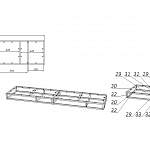 Чертеж Стеллаж Пиксель 13 BMS