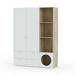 Шкаф распашной Авелин 5 BMS - Фото 1