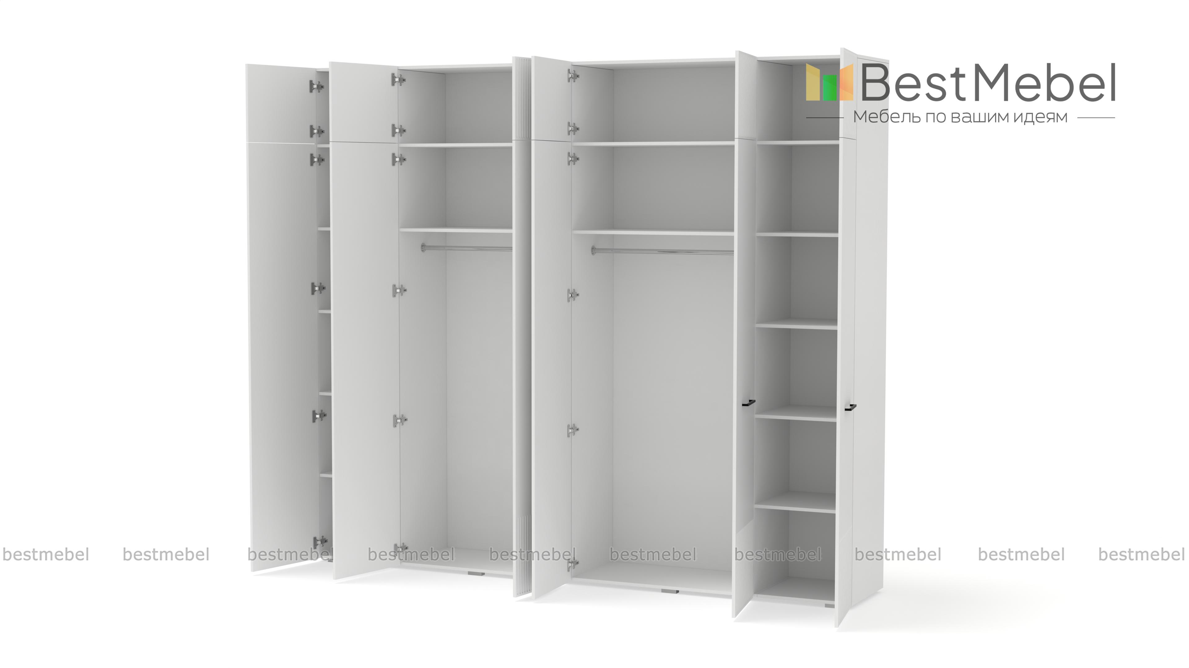 Шкаф распашной Декарт 12 BMS - Фото