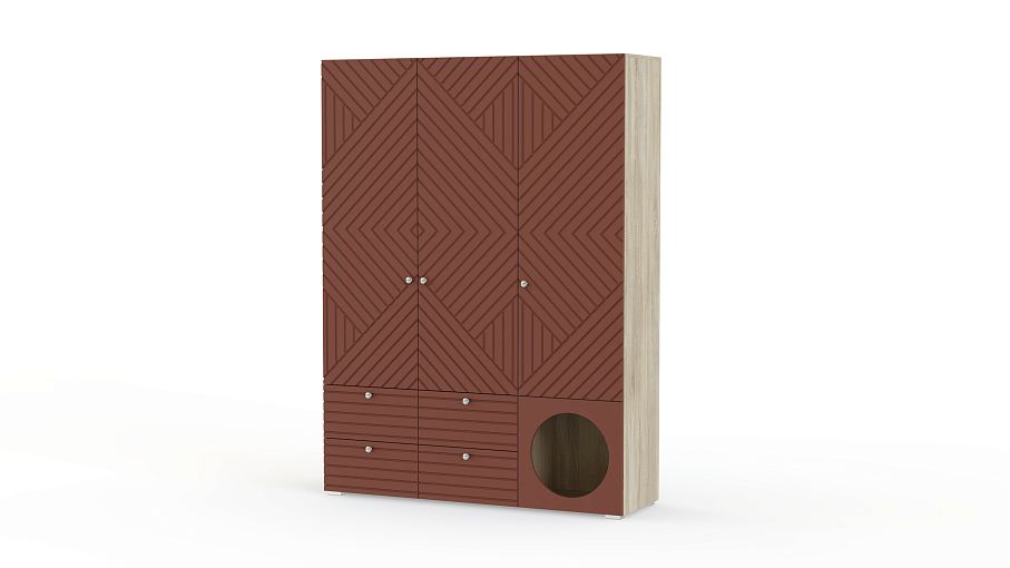 Шкаф распашной Авелин 16 BMS - Фото